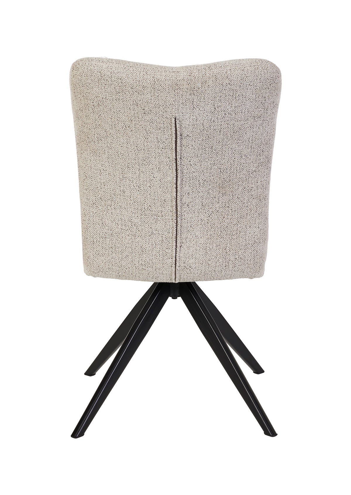 GBO - Eetkamerstoel ST2509 - Stof - Beige - 92x49x49 cm