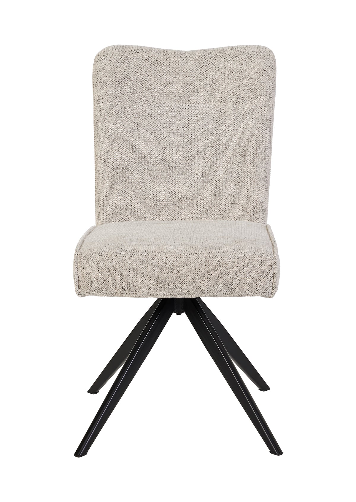 GBO - Eetkamerstoel ST2509 - Stof - Beige - 92x49x49 cm