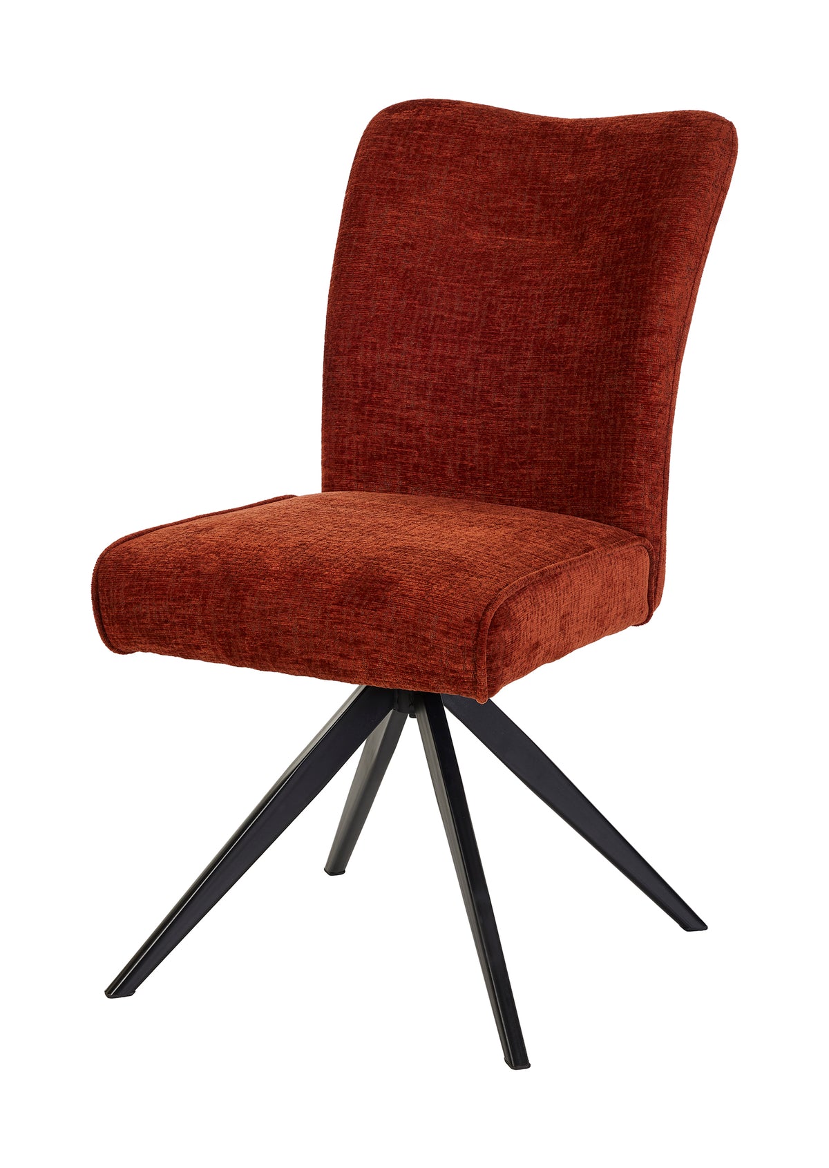 GBO - Eetkamerstoel ST2509 - Stof - Rouille - 92x49x49 cm