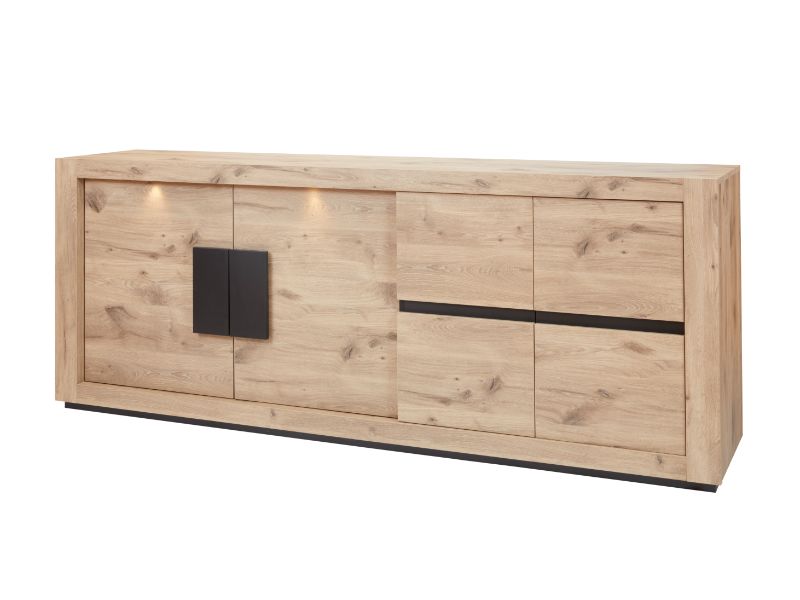 GBO - Dressoir San Marino – 210x93x50 cm – Canyon oak
