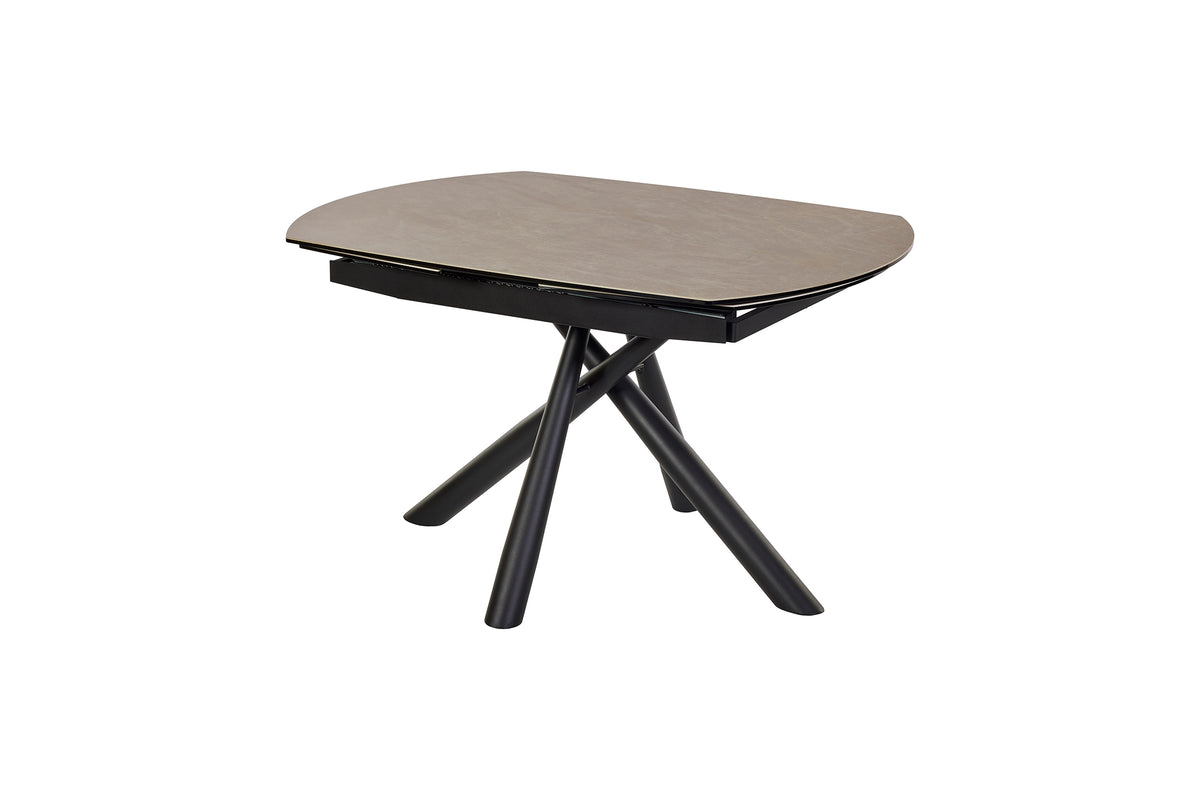 GBO -Table à rallonge TF1909 -Céramique Sable - 130 ( 200 ) x 95 x 73 cm