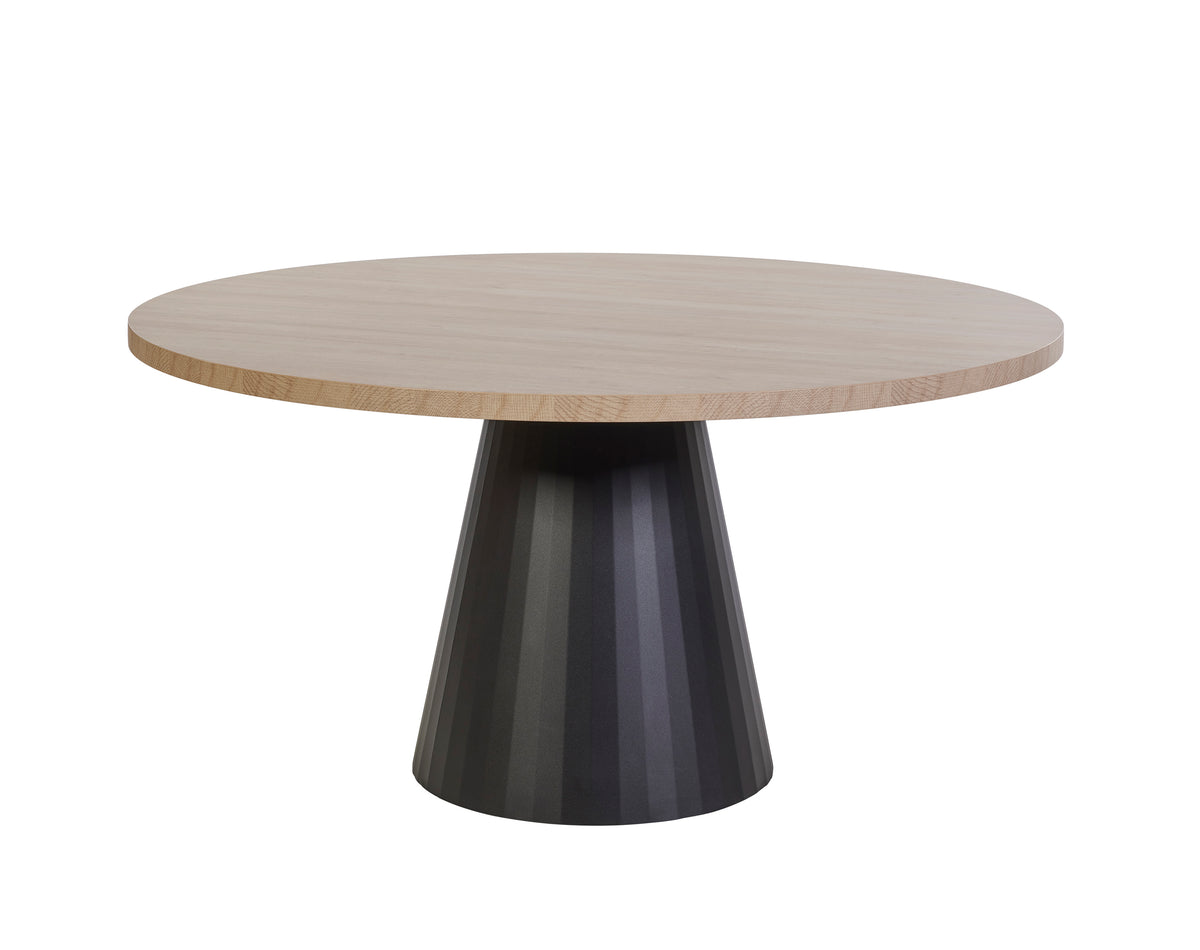 GBO - Table ronde Titus – Pied central – 150x150x77 cm