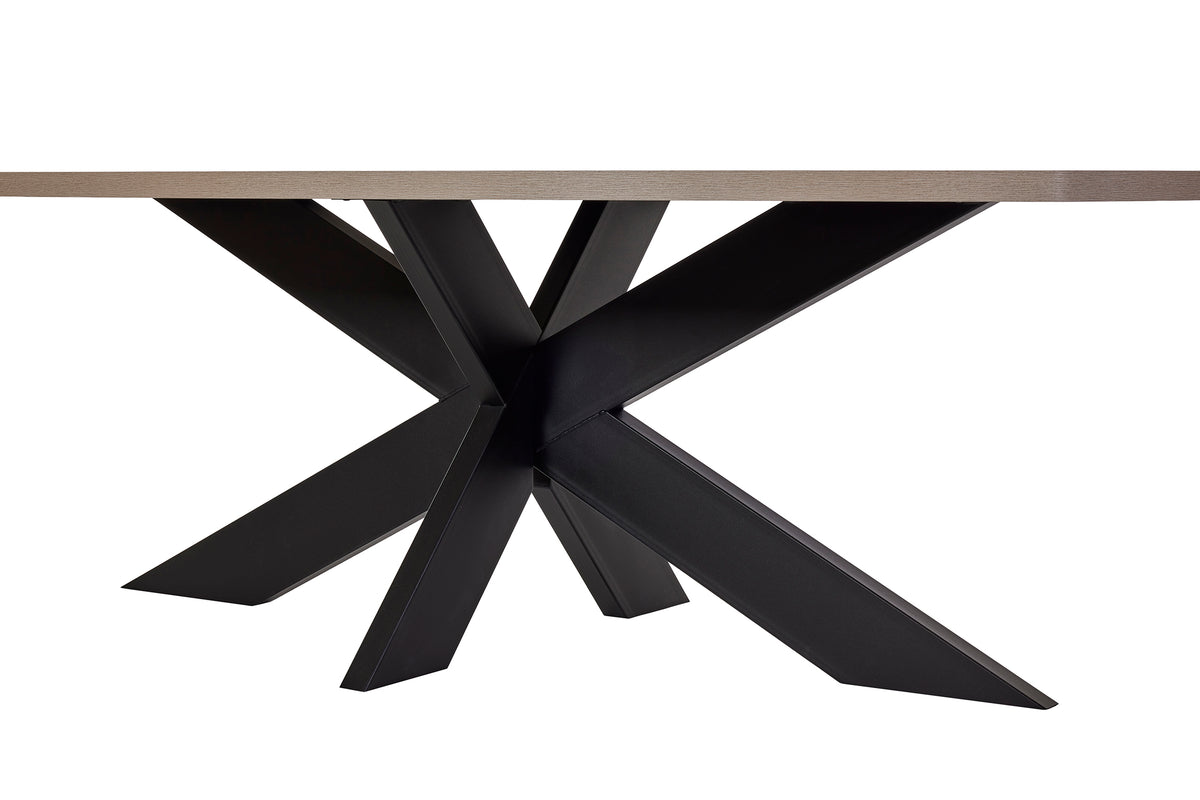 GBO - Eettafel Usain – ovaal 200x100x76 cm in Halifax White