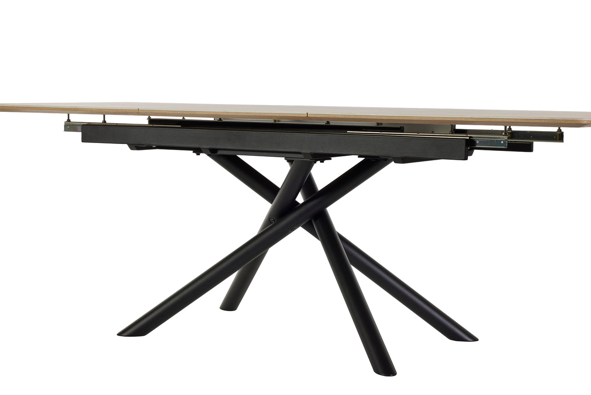 GBO - Table de salle à manger Céramique Rectangulaire TF2510 - 160 (220) x 90 x 76 cm
