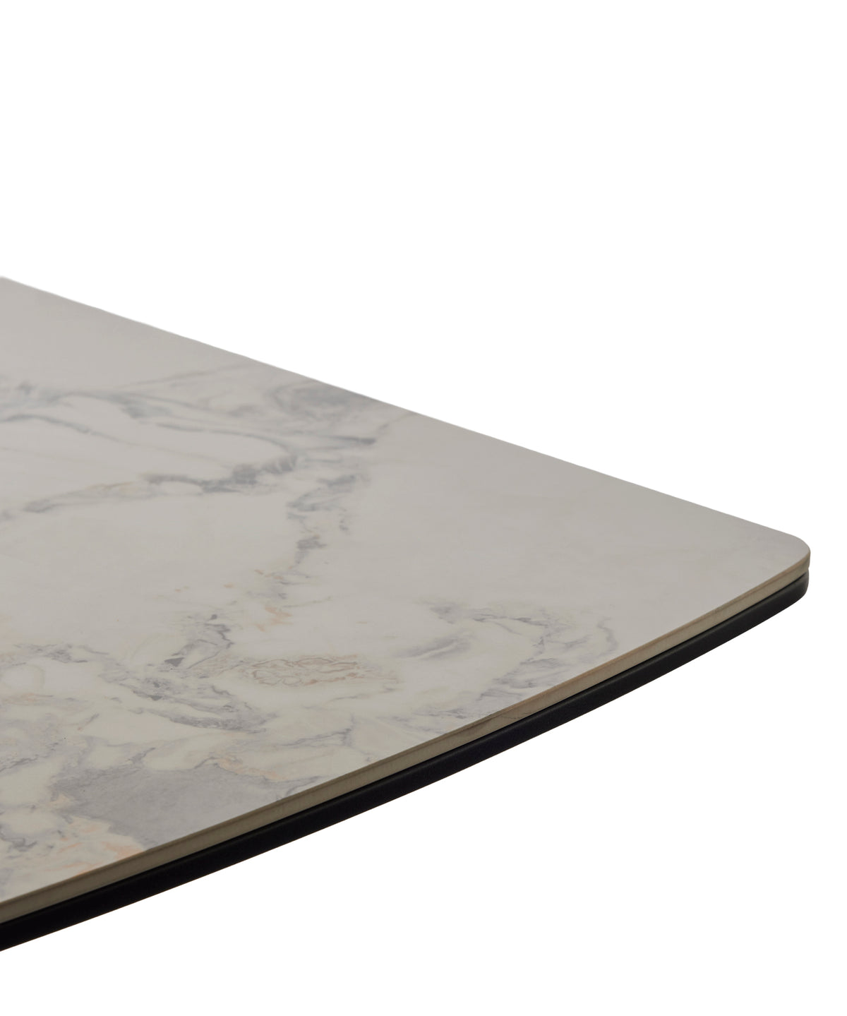 GBO - Eettafel Afgerond TF2512 - Cold Jade - 180 (230) x 90 x 76 cm