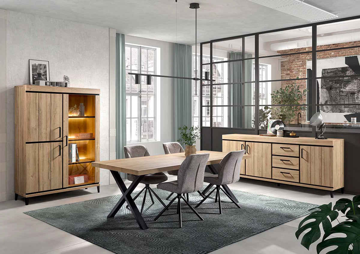 GBO - Eetkamer set Titus 2 – French Oak