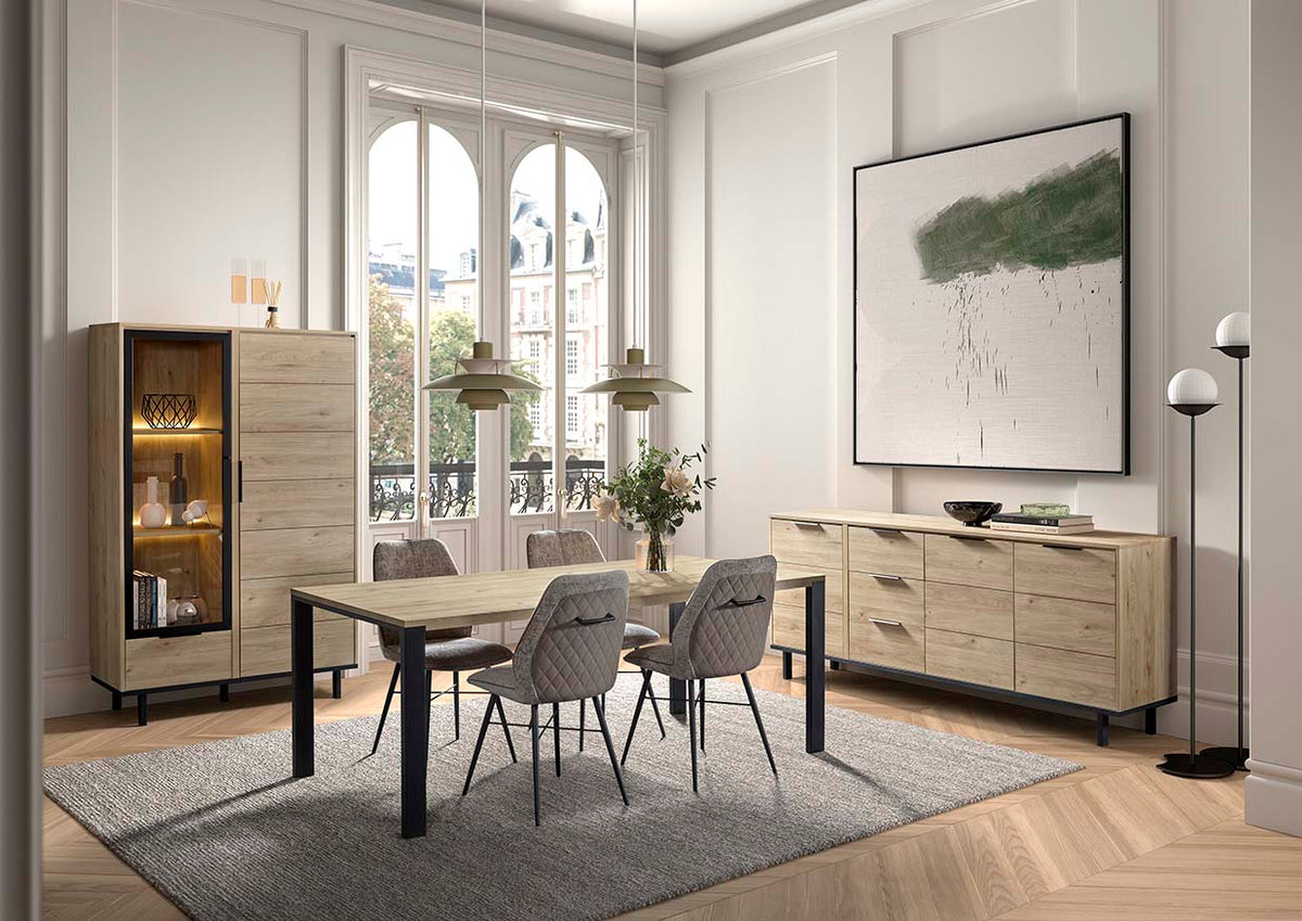 GBO - Eetkamer set Toby2 – Castella oak