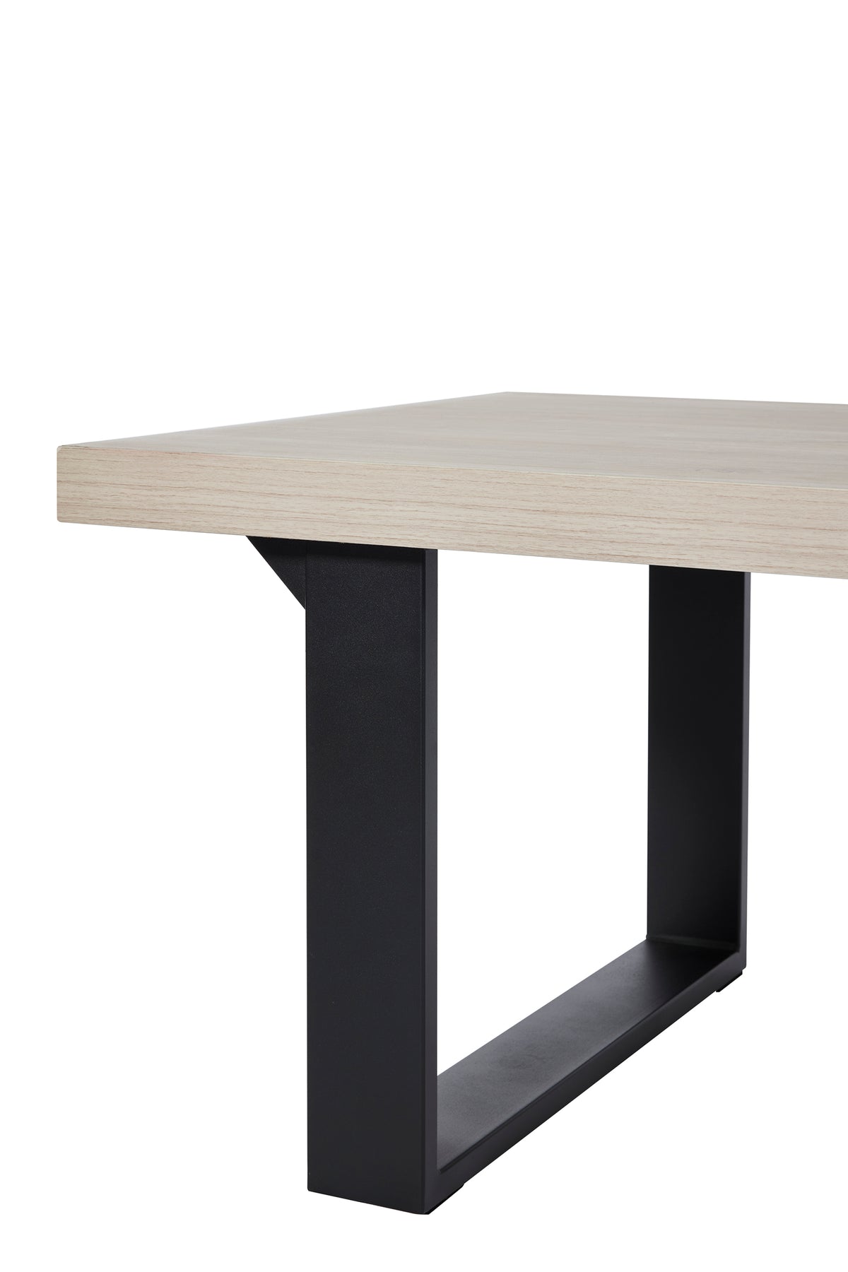 GBO - Table à manger Tommy - Chêne plage - 200x100x95cm