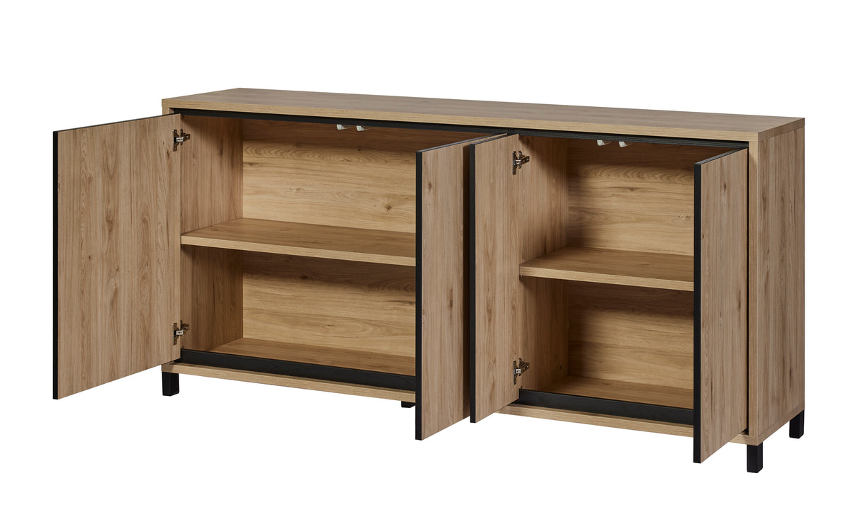 GBO - Buffet Travis – 188x90x45 cm – Castella/Nox