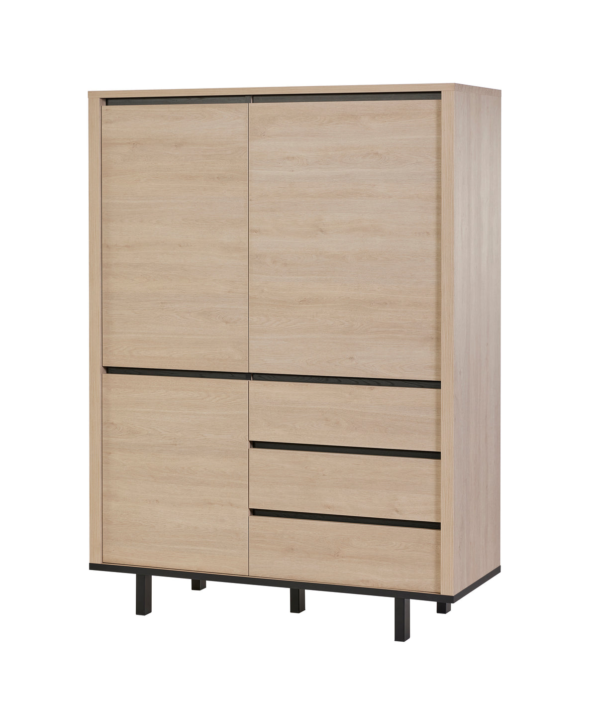 GBO - Bar Tyler – 116x185x46 cm – Chêne Urbain