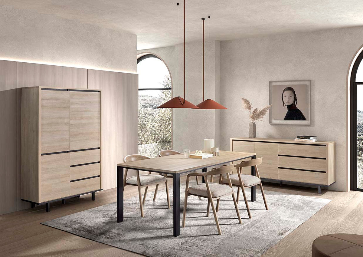 GBO - Bar Tyler – 116x185x46 cm – Chêne Urbain