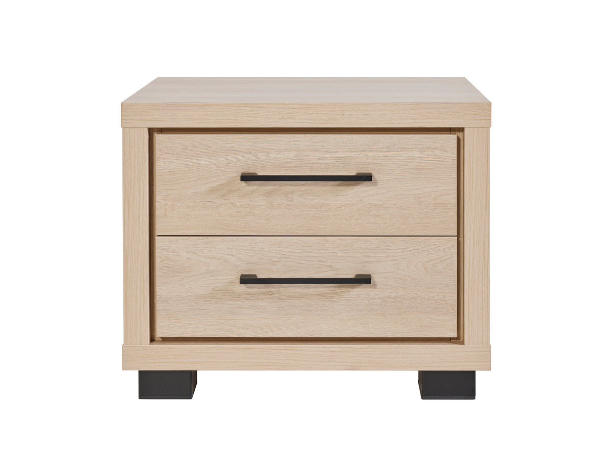 GBO - Ensemble de chambre Udine 2 - Armoire 288cm + Lit 160cm + 2 tables de chevet