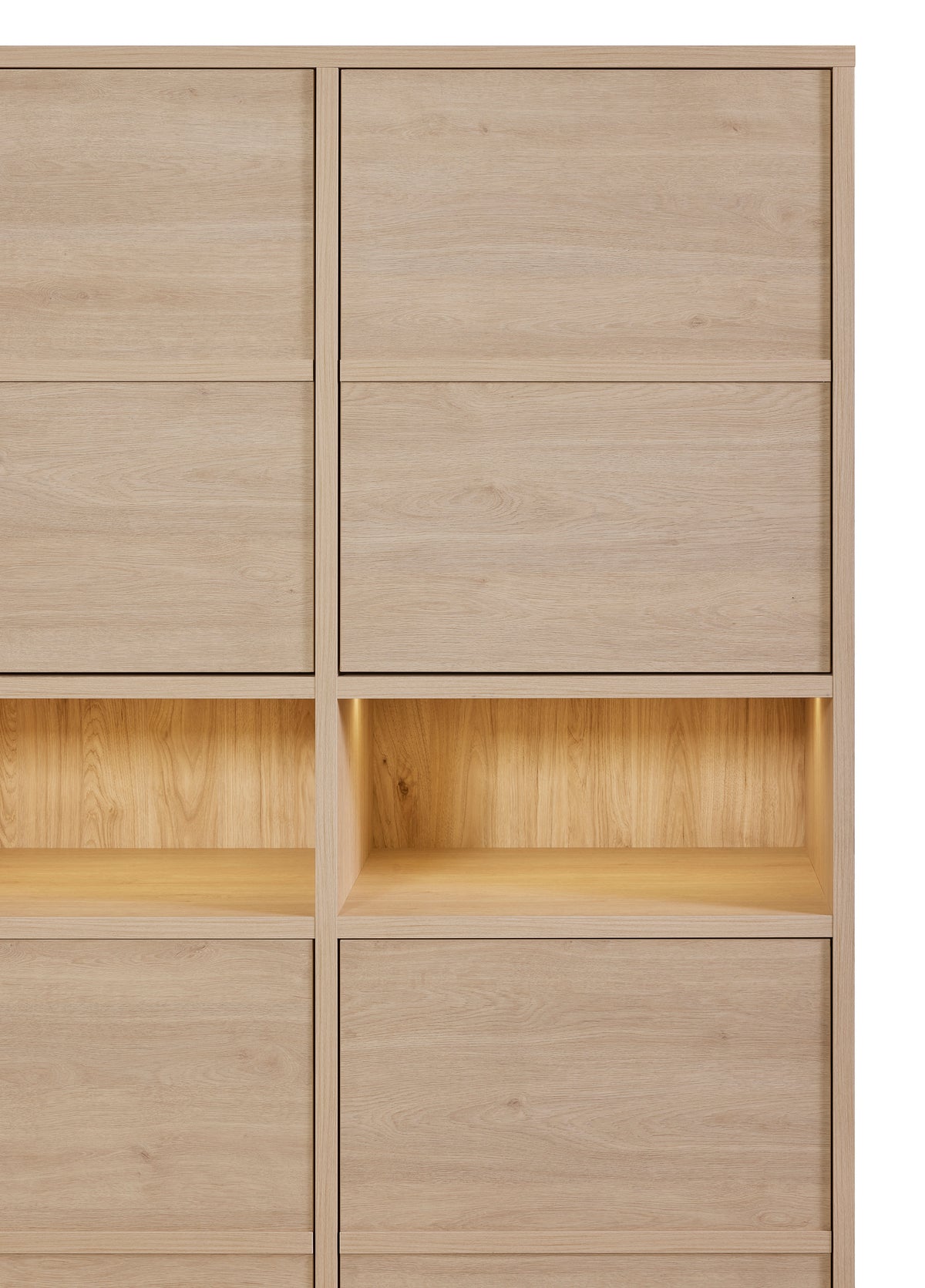 GBO - Meuble bar – 122x189x50 cm – Chêne Urbain