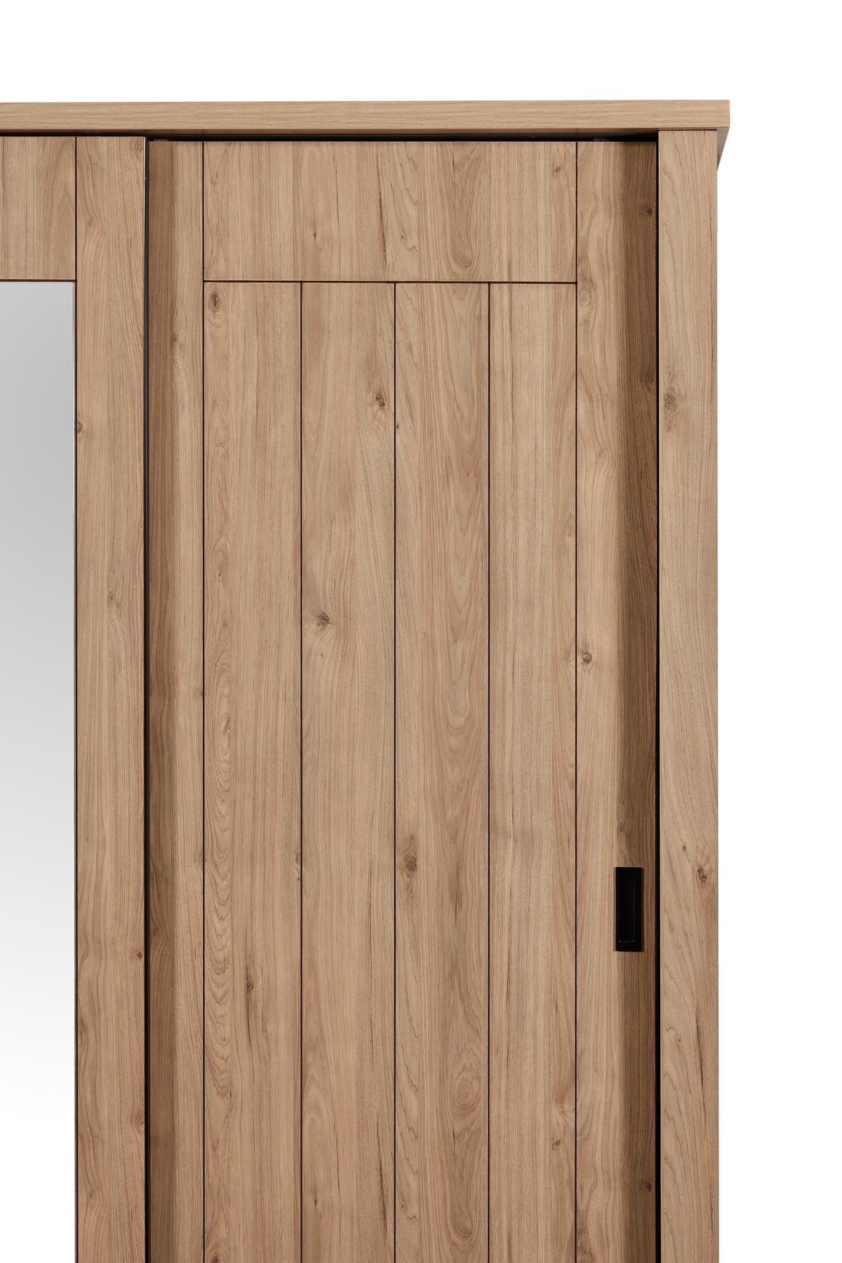 GBO - Armoire portes coulissantes Ummi - Chêne Castle - 244x219x60 cm