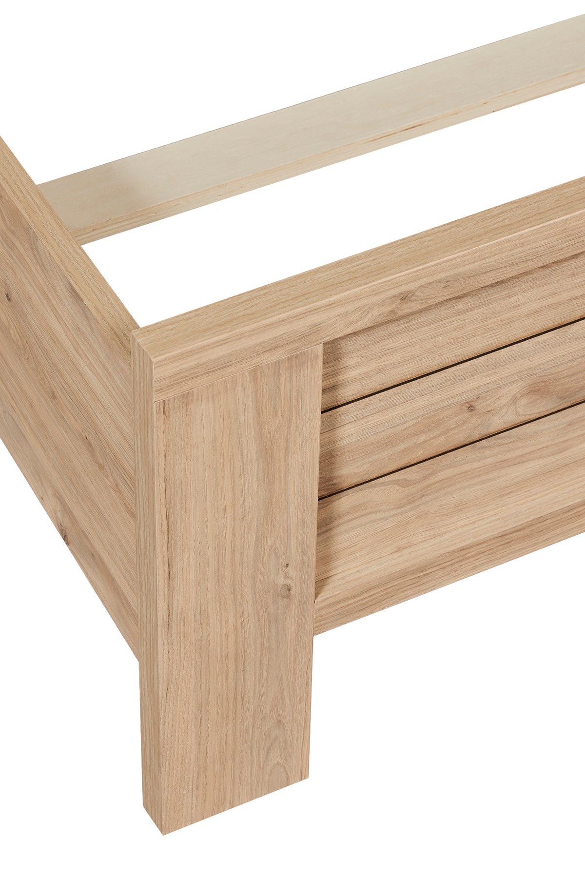 GBO - Tweepersoonsbed Ummi - Canyon oak - 160x90x200cm
