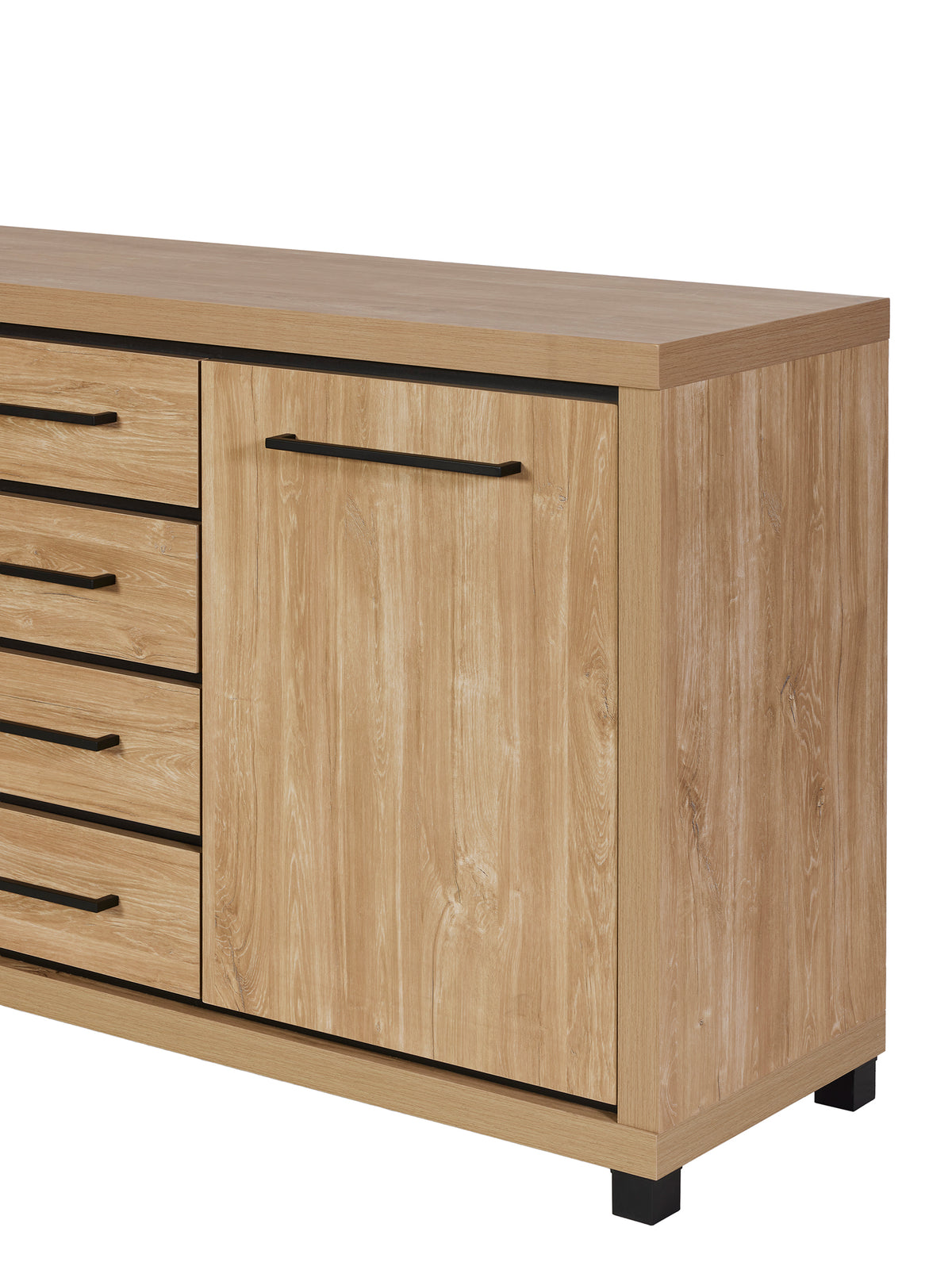 GBO - Buffet Vittorio – 171x95x45 cm en chêne Houston