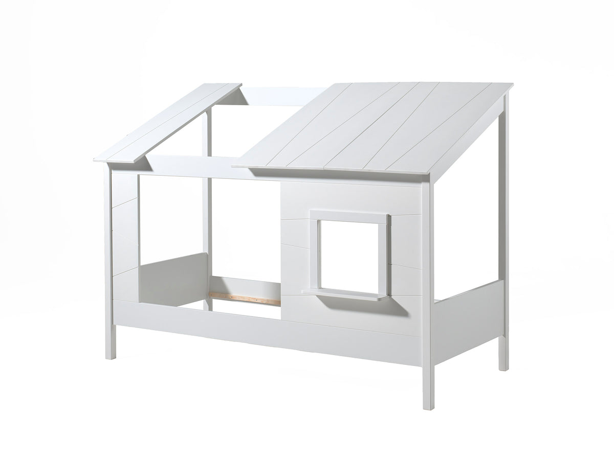 Deze huisbedcombinatie bestaat uit een huisbed en een rol-lattenbodem.