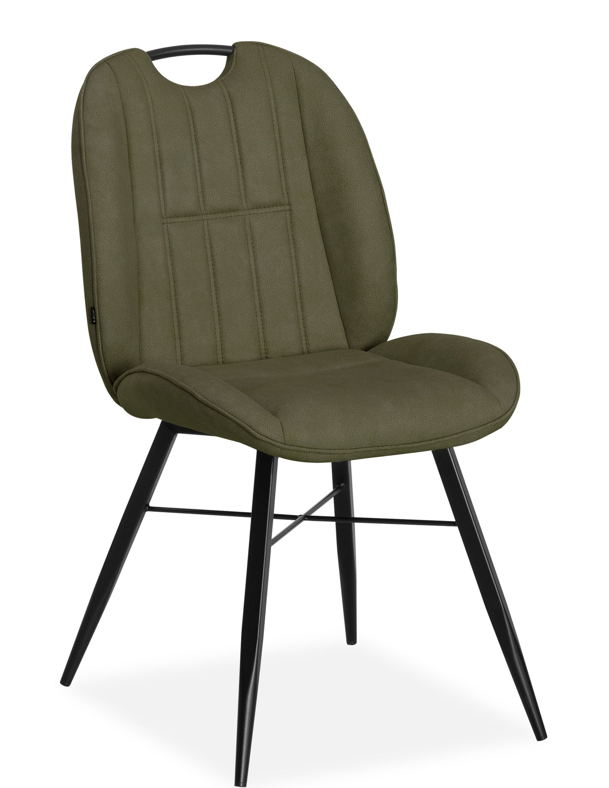 Maxfurn - Eetkamerstoel Shelton - Stof - Luxor Moss - 92 x 53 x 65 cm