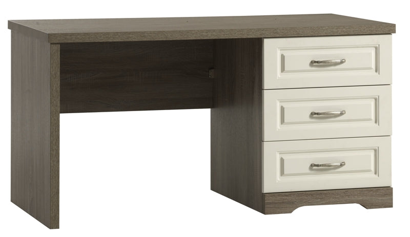 GBO - Bureau Ivette - Truffel/Porcelein - 140x73x68cm