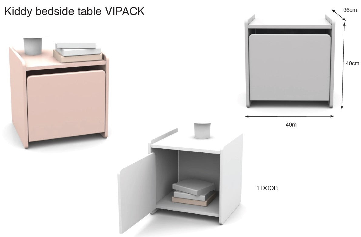 KIDDY NACHTTAFEL OUDROZE *