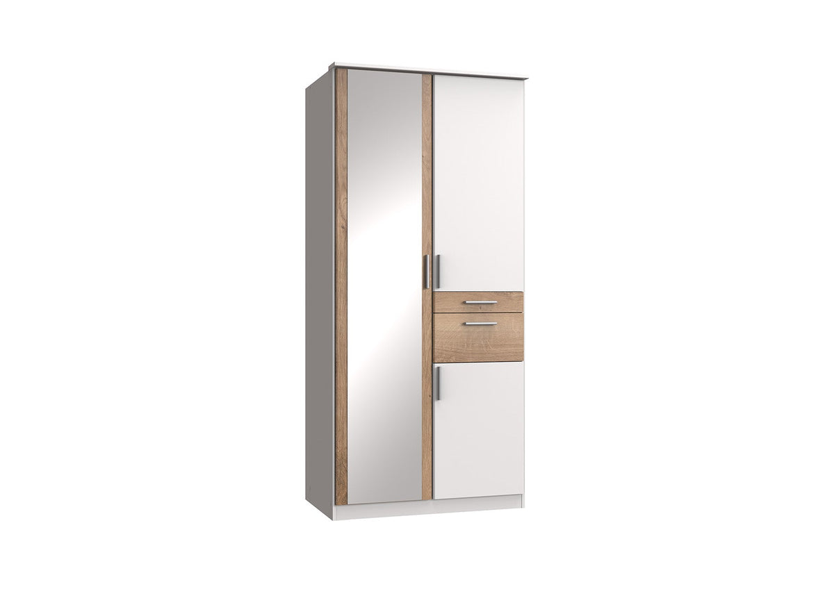 Wimex - Kleerkast Koblenz - T15614 - Wit - 91x199x58cm