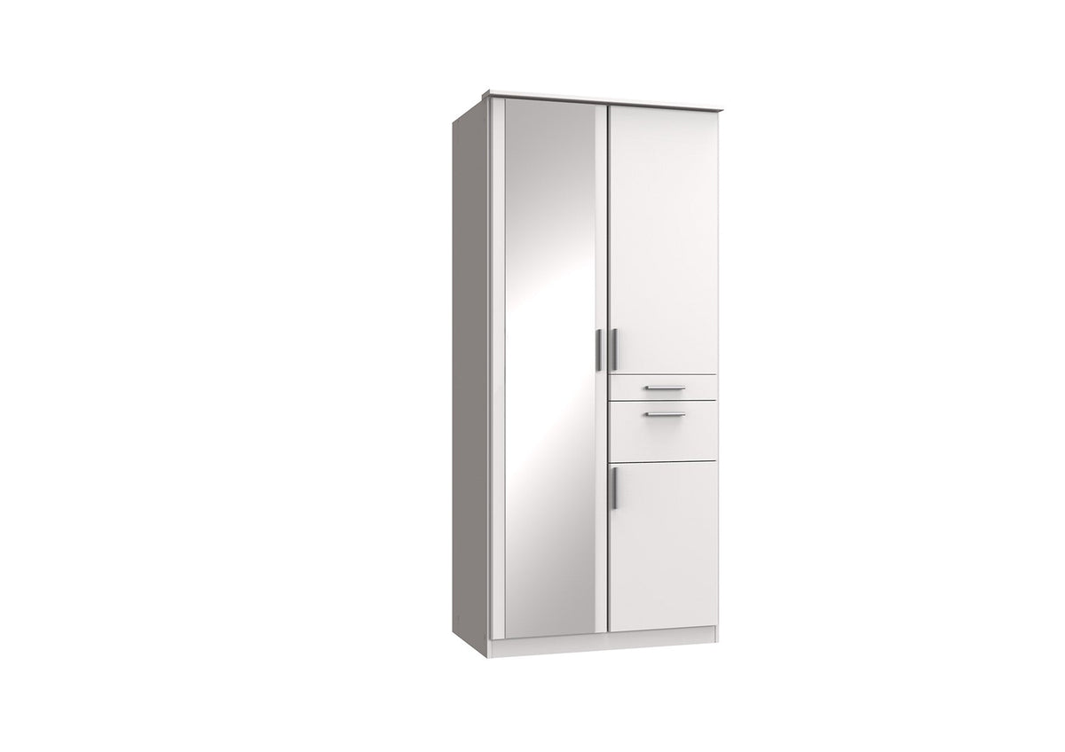 Wimex - Armoire Koblenz - T24614 - Blanc - 91x199x58cm