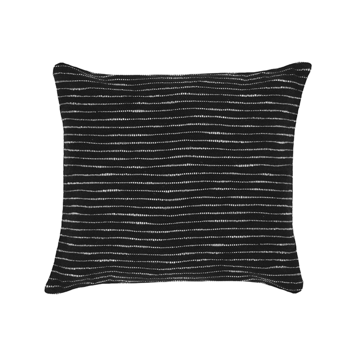 LABEL51 Coussin décoratif Tissé - Noir - Coton