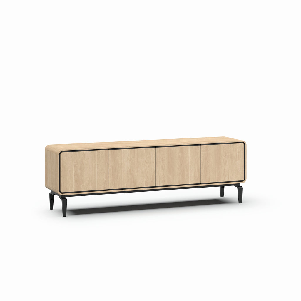 Meubar - Tv Meubel Lago- Brushed sand oak nature - 215 x 68 x 45 cm