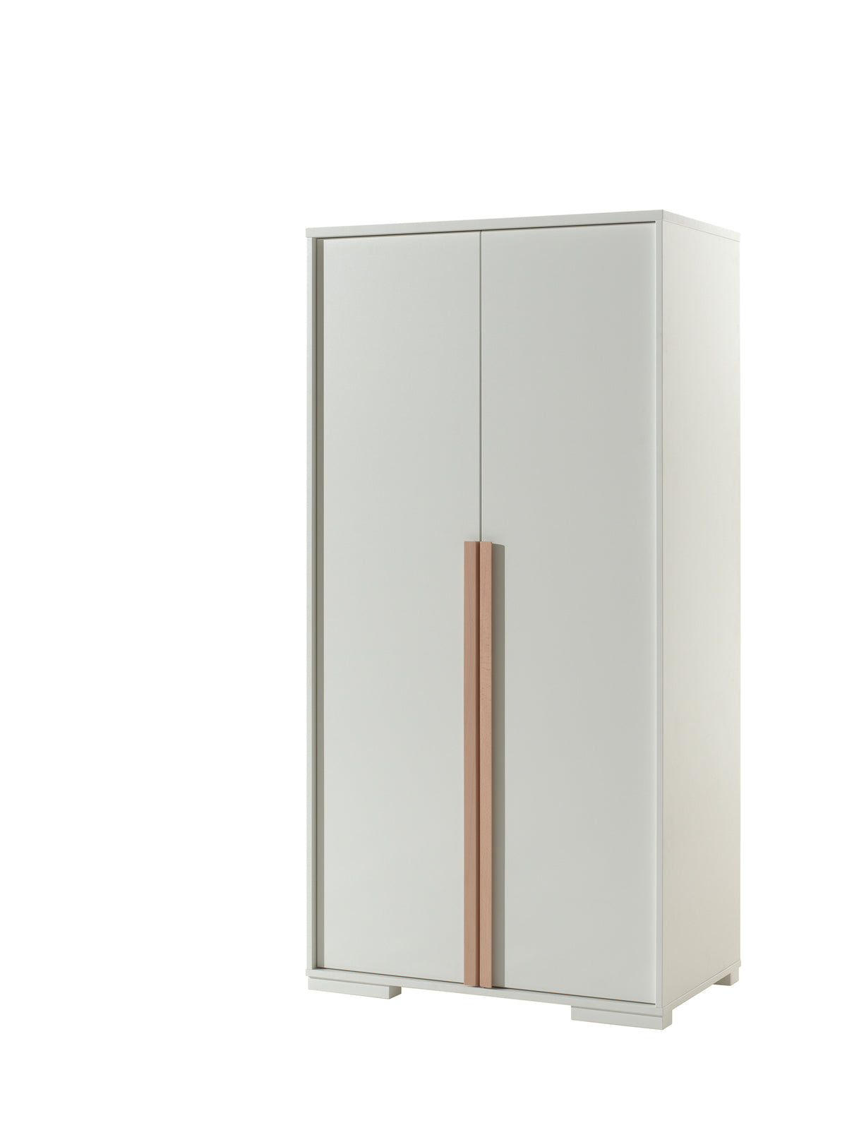 Armoire 2 portes London blanc