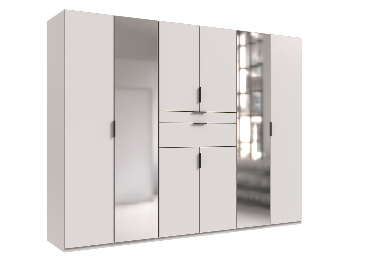 Wimex - Armoire Moldau - D50245 - Blanc - 270x208x58cm