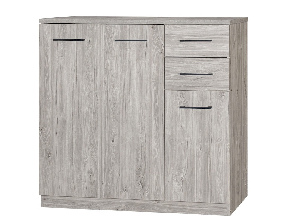 TYC - Commode New Grey Oak COH 1 - New Grey Oak - 108x110x38cm