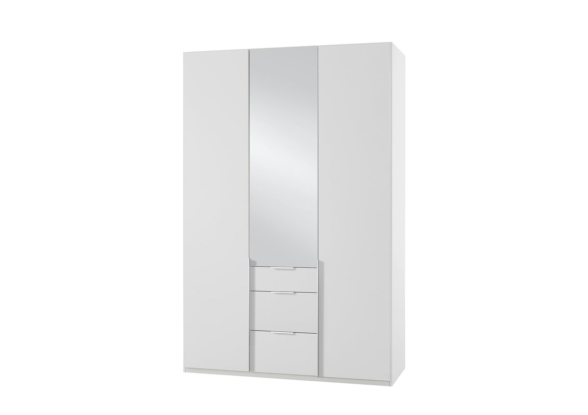 Wimex - Kleerkast New York A - P01412 - Wit - 135x236x58cm