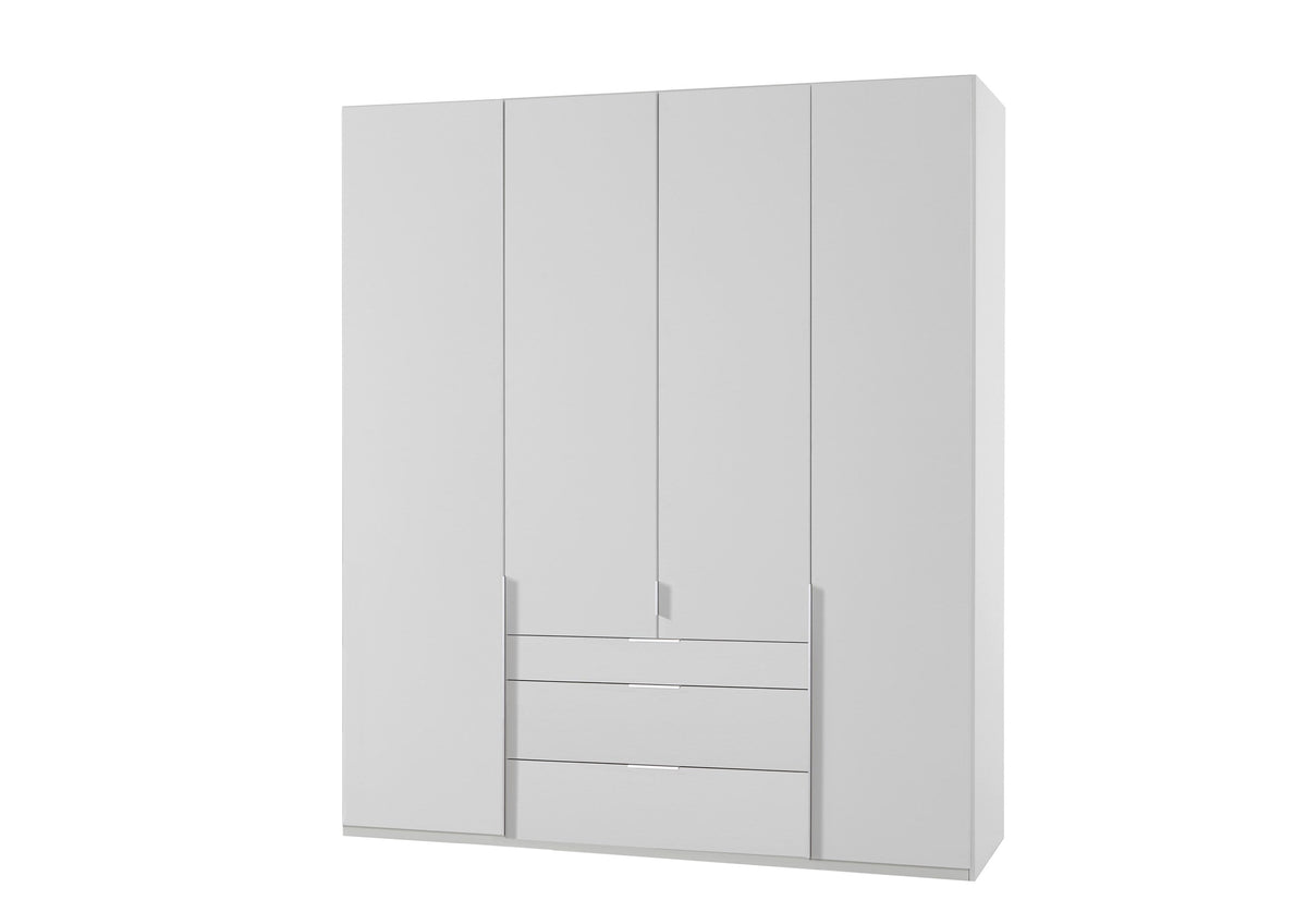 Wimex - Kleerkast New York A - P01418 - Wit - 180x236x58cm