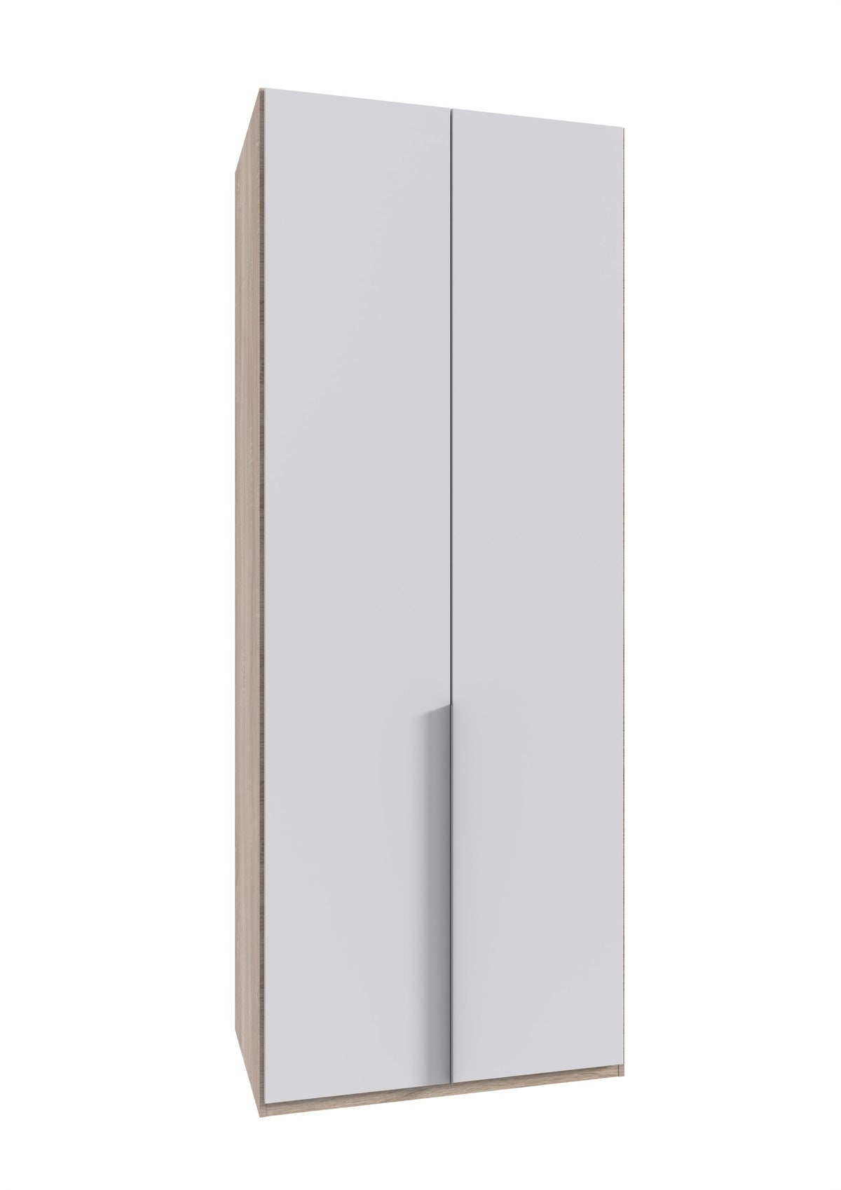 Wimex - Kleerkast New York A - P07501 - Wit/Eik - 90x208x58cm
