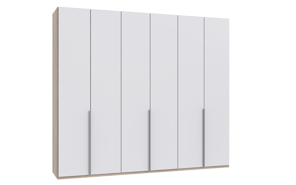 Wimex - Kleerkast New York A - P07405 - Wit/Eik - 270x236x58cm