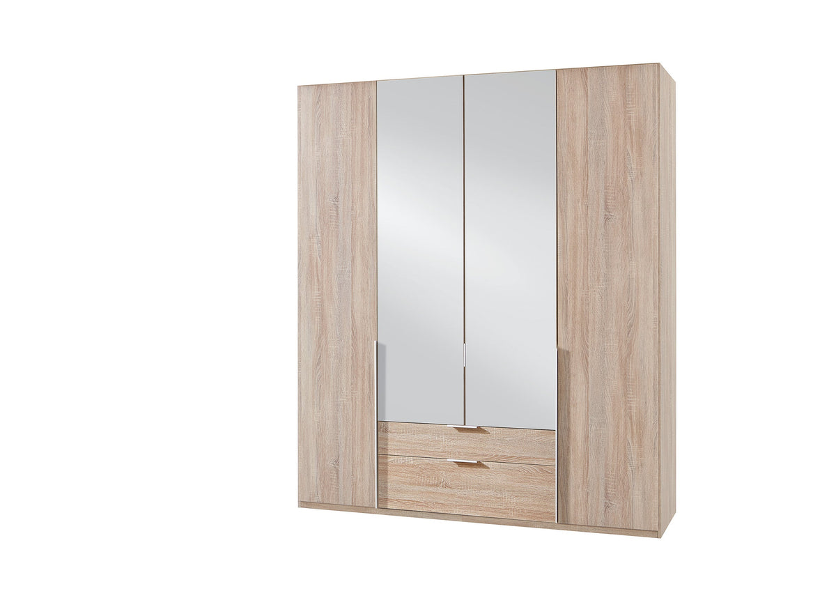 Wimex - Kleerkast New York A - P19505 - Ruwe Eik - 180x208x58cm