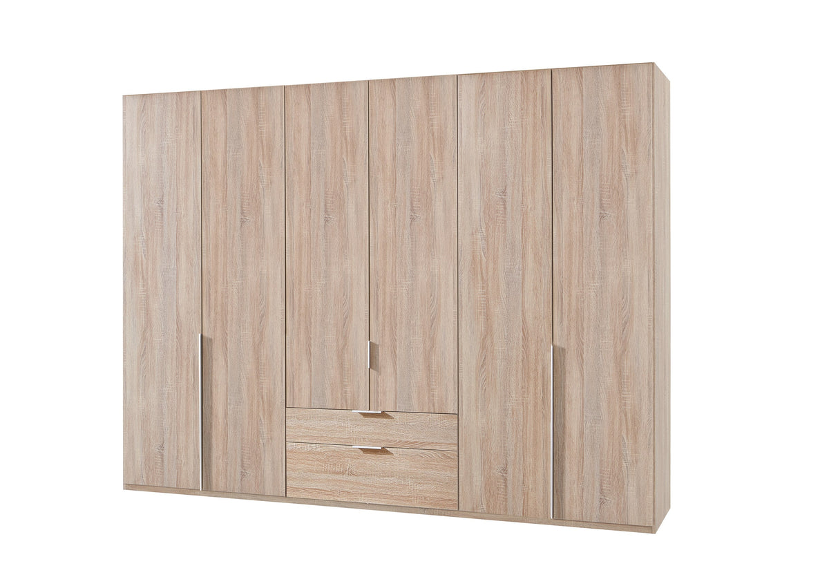 Wimex - Kleerkast New York A - P19420 - Ruwe Eik - 270x236x58cm