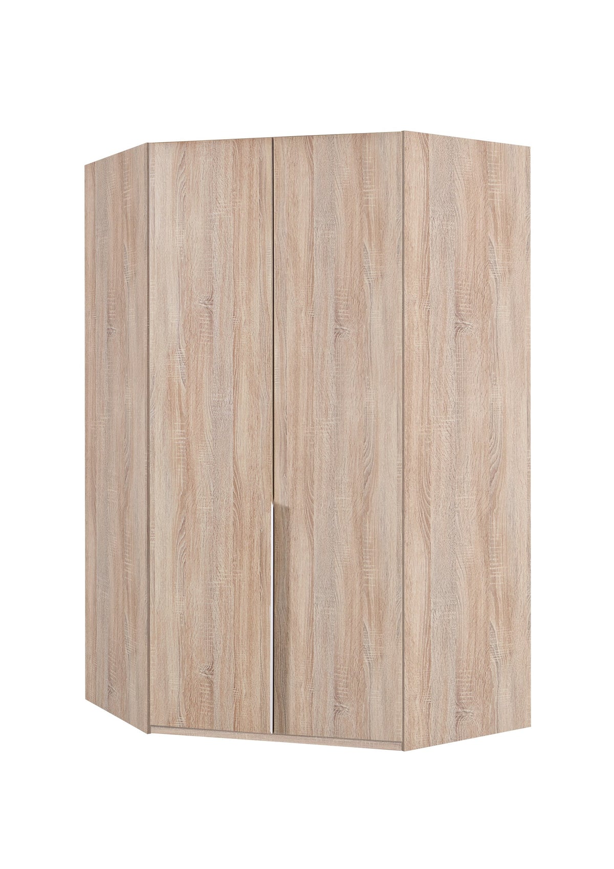 Wimex - Hoekkast New York A - P19513 - Ruwe Eik - 120x208x58cm
