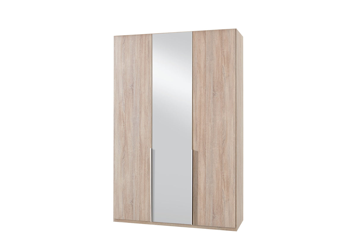Wimex - Armoire New York A - P19407 - Chêne brut - 135x236x58 cm