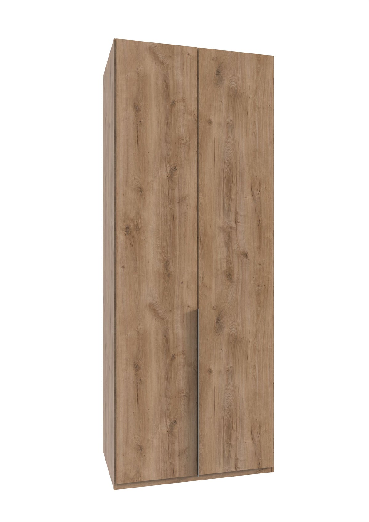Wimex - Kleerkast New York A - P28401 - Planken Eik - 90x236x58cm
