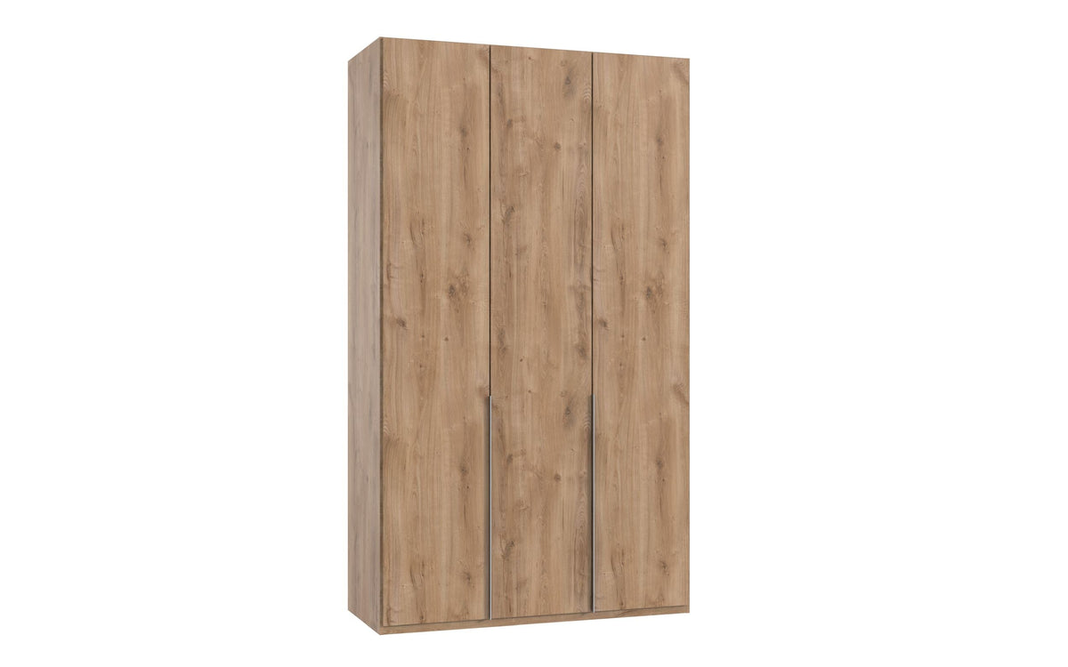 Wimex - Kleerkast New York A - P28402 - Planken Eik - 135x236x58cm