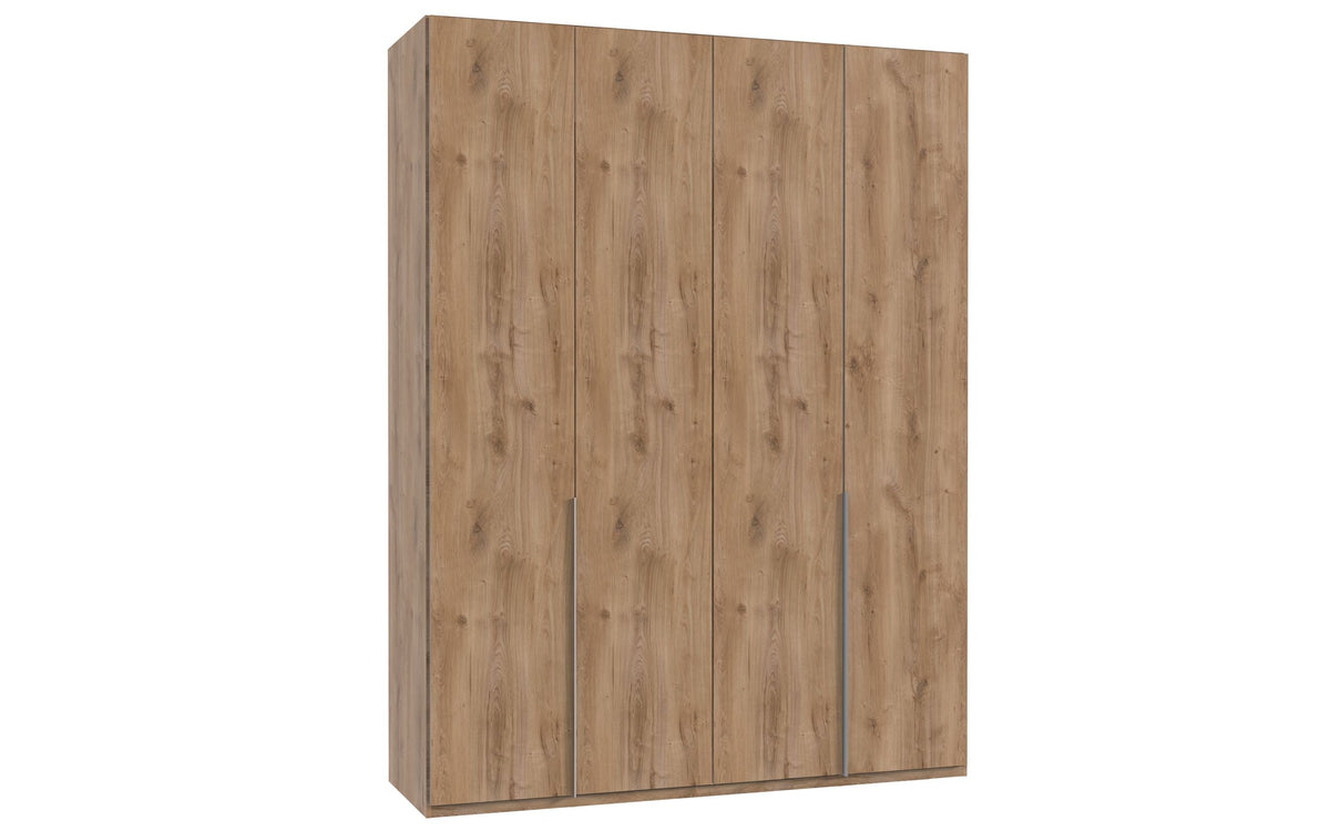 Wimex - Kleerkast New York A - P28403 - Planken Eik - 180x236x58cm