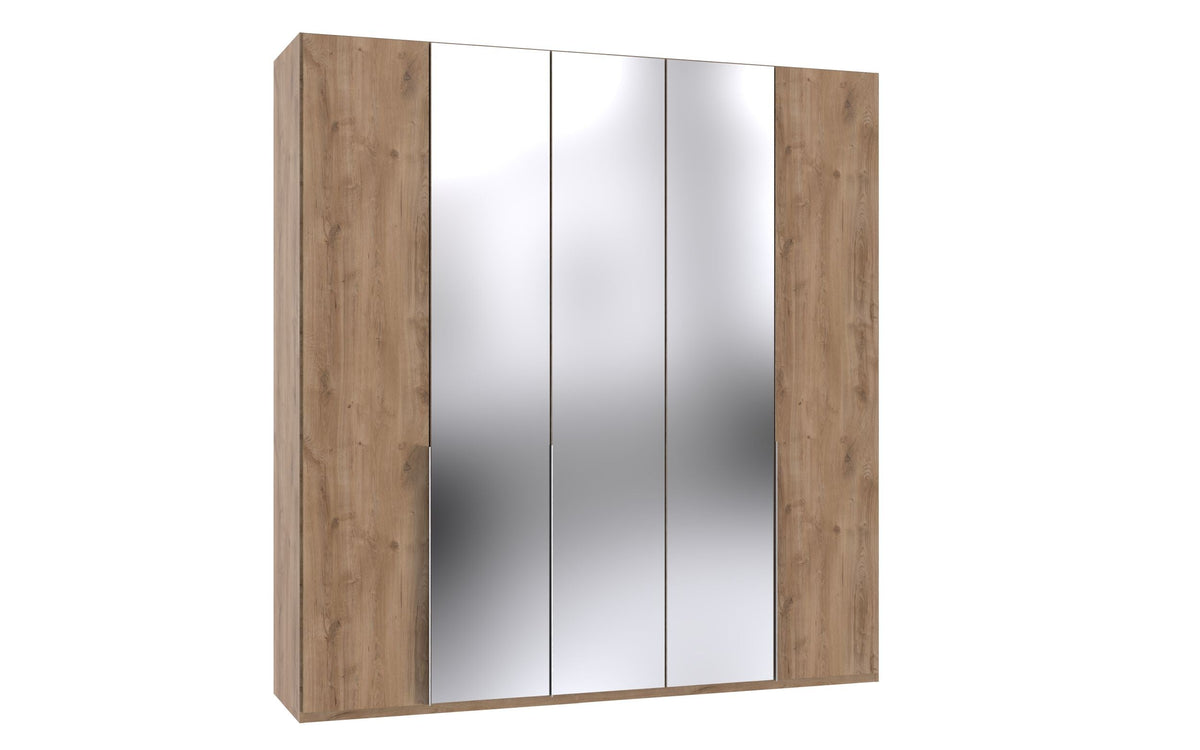 Wimex - Kleerkast New York A - P28566 - Planken Eik - 225x208x58cm