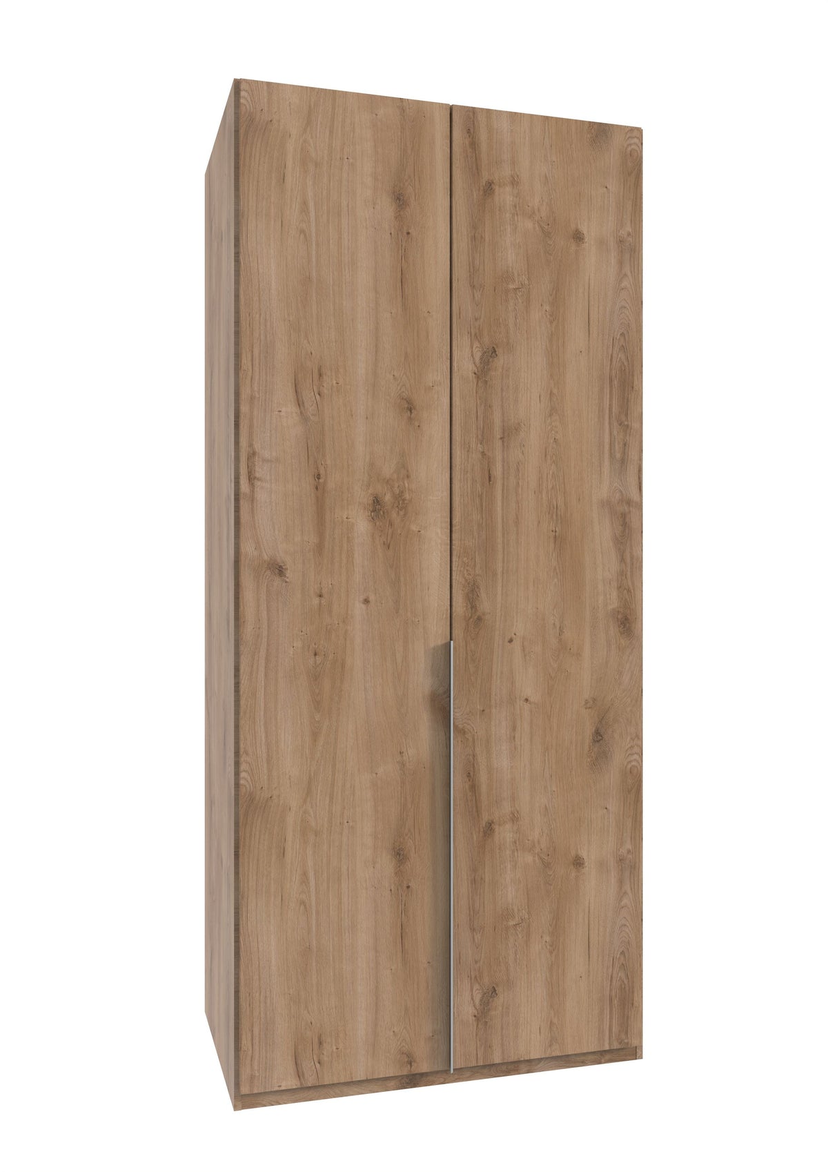 Wimex - Armoire New York A - P28383 - Planches de chêne - 90x236x40 cm