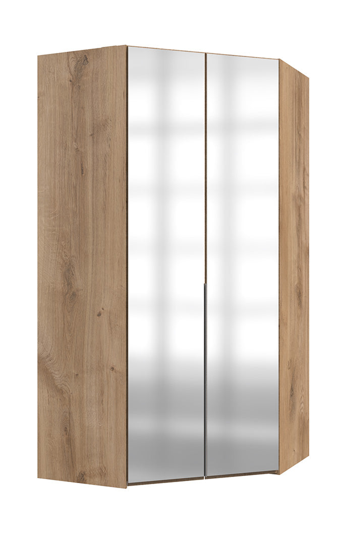 Wimex - Meuble d'angle New York A - P28601 - Planches de chêne - 91x208x58 cm