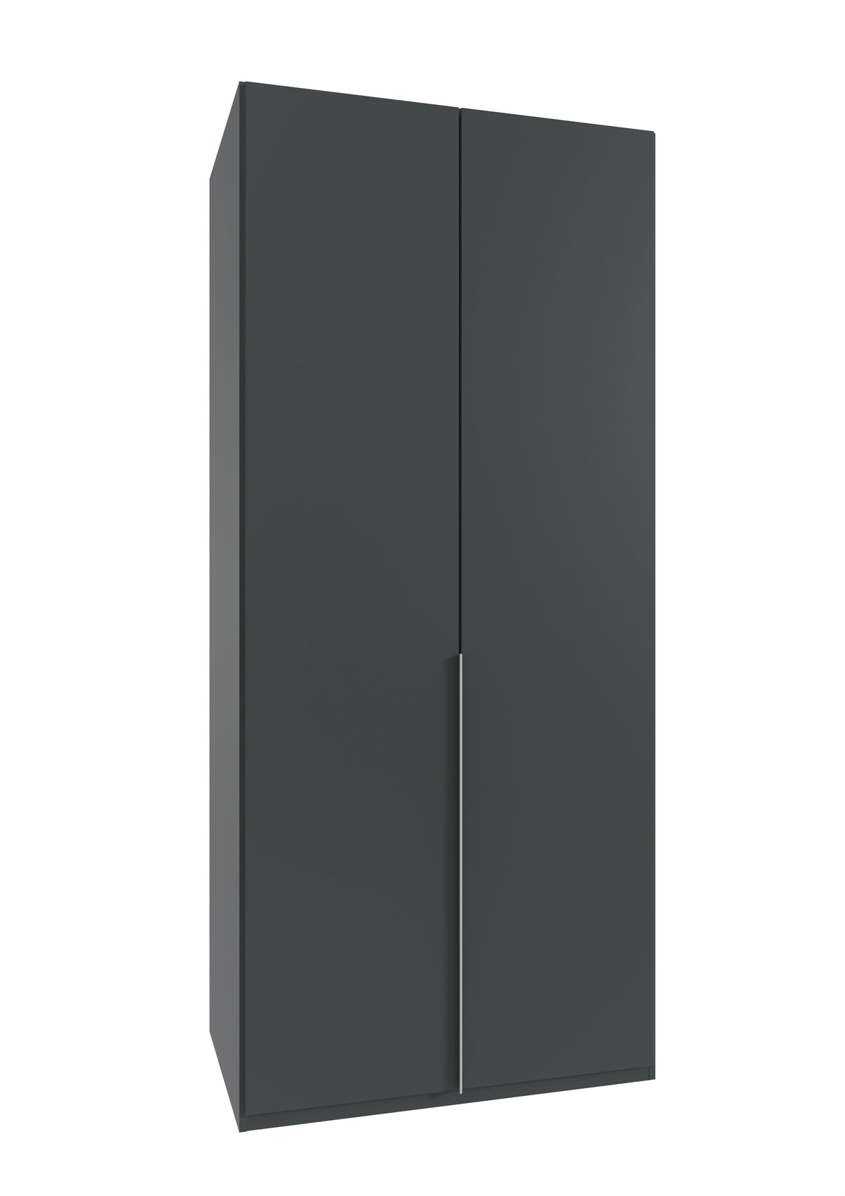 Wimex - Armoire New York A - P32383 - Graphite - 90x236x40cm