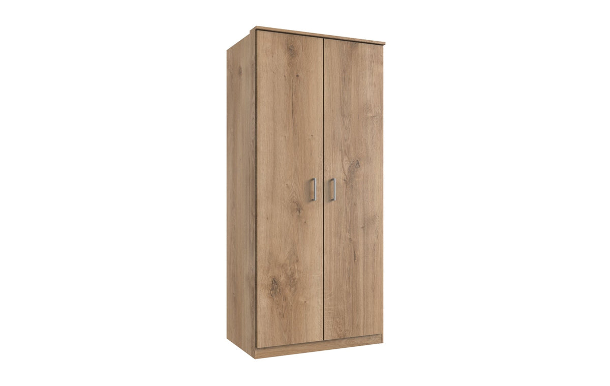 Wimex - Armoire Osaka - 115202 - Planches de chêne - 91x199x58cm