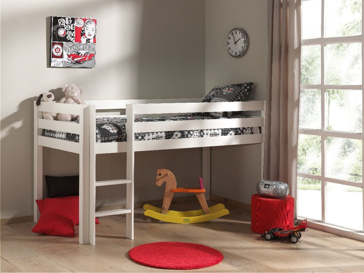 Vipack - PINO BUREAU/LIT MI-HAUTEUR - GRIS