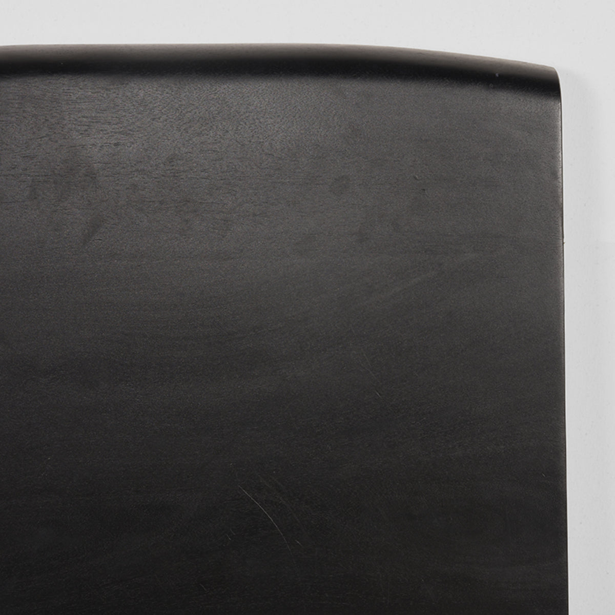 LABEL51 Table de salle à manger Plateau Tree Edge - Noir - Bois de manguier - 70 cm Tree