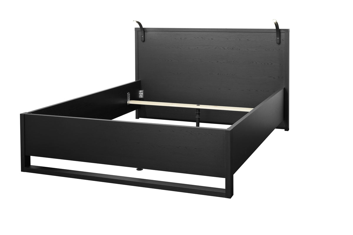 GBO - Tweepersoonsbed Rosie - Zwart - 160x106x200cm